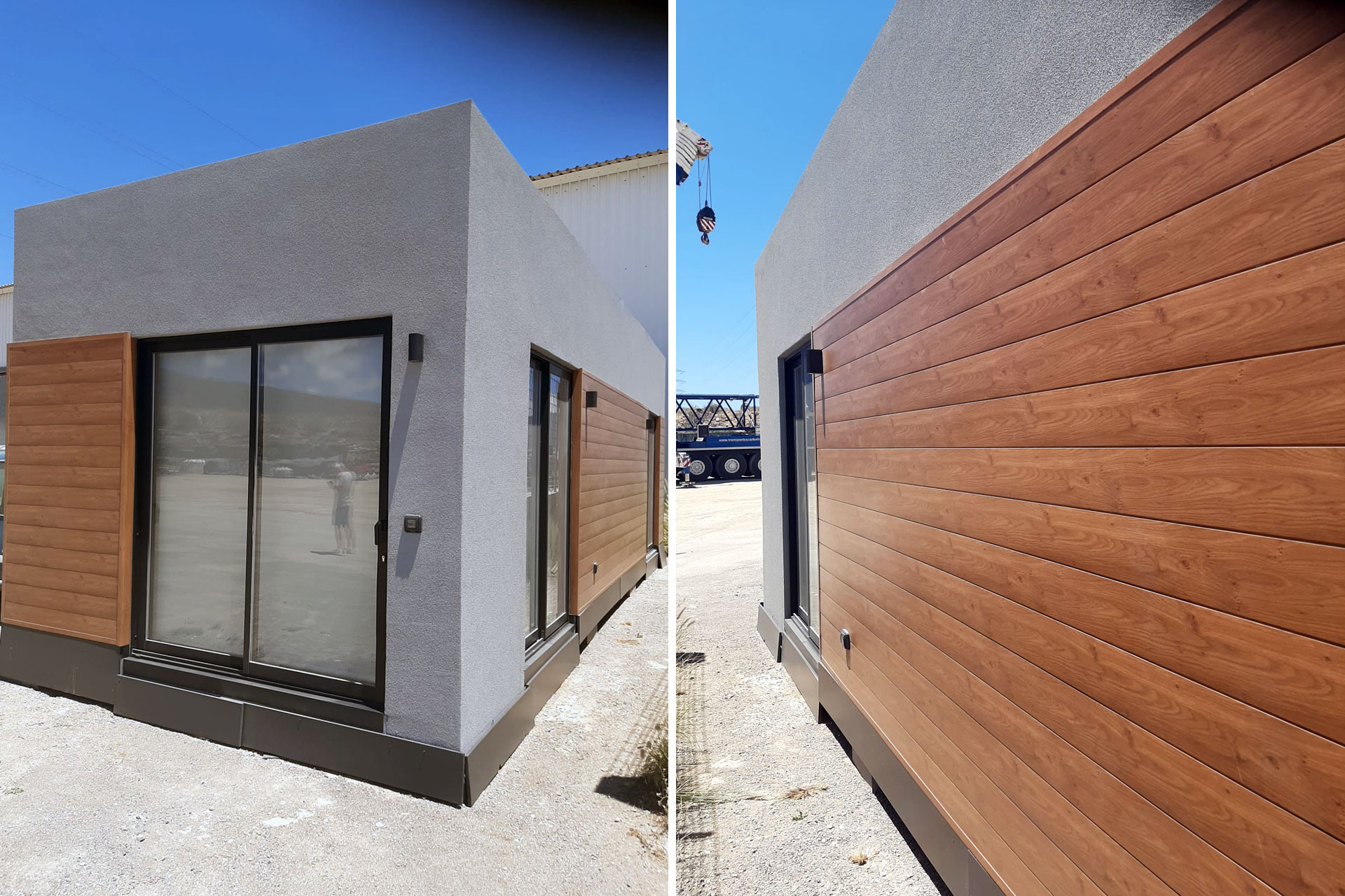 Maison modulaire d’exposition