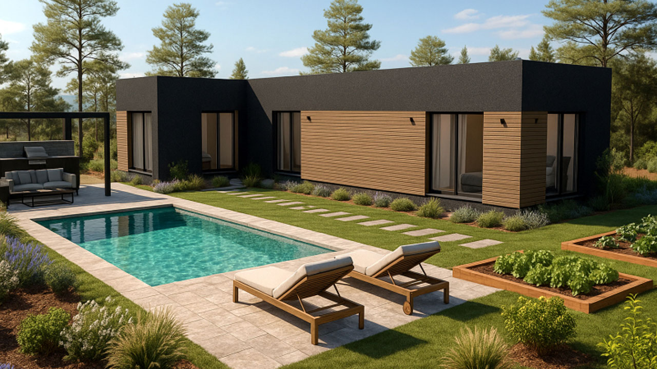 Construction de maison modulaire aux Canaries