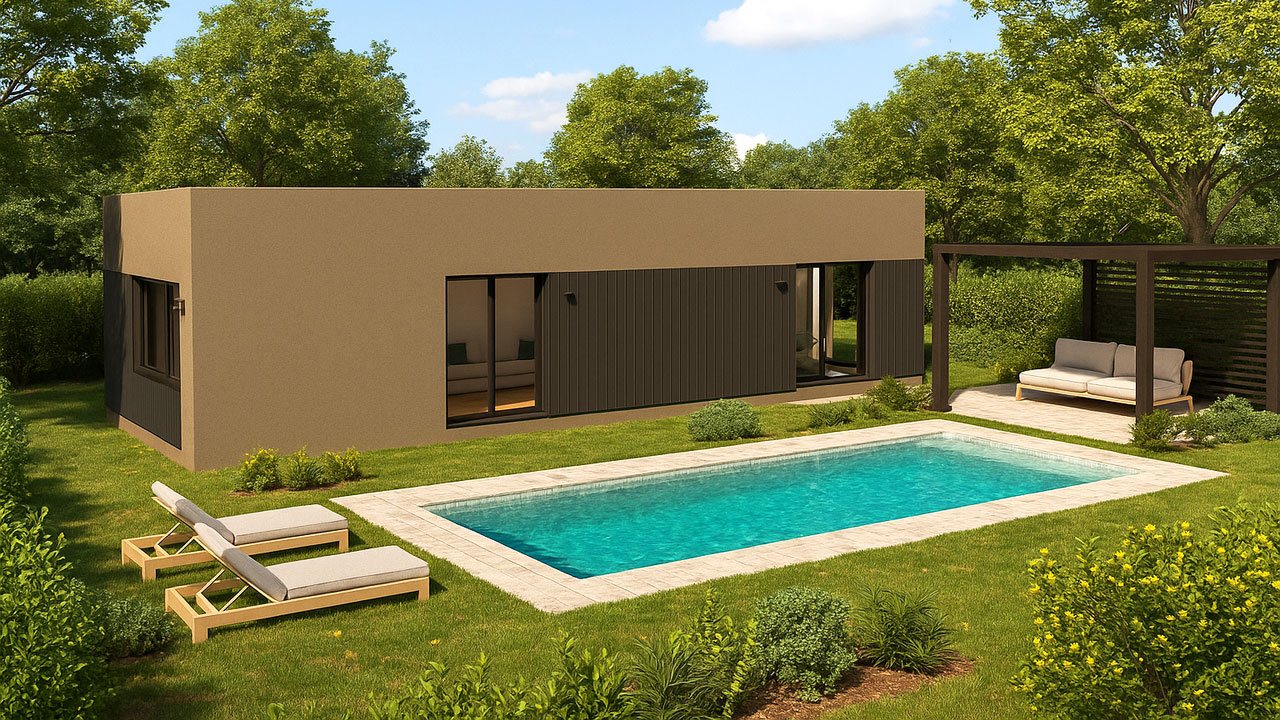 Construction de maison modulaire aux Canaries