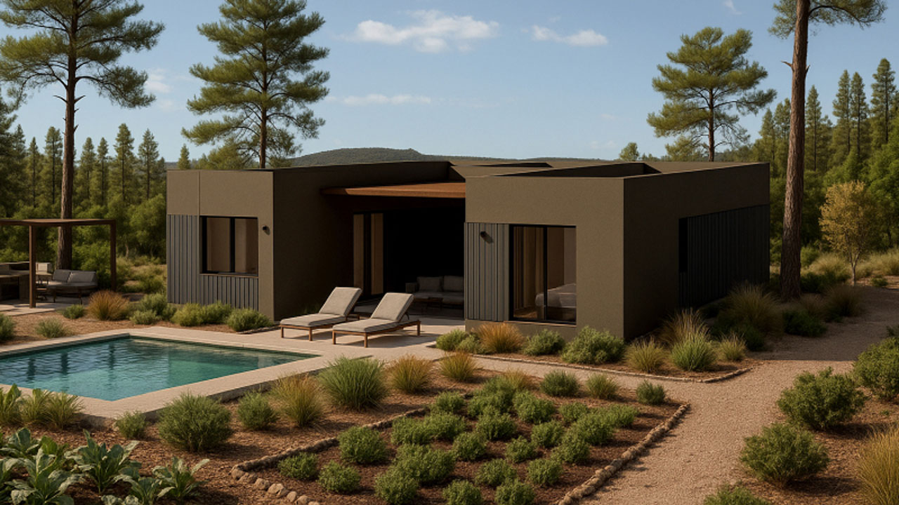 Construction de maison modulaire aux Canaries